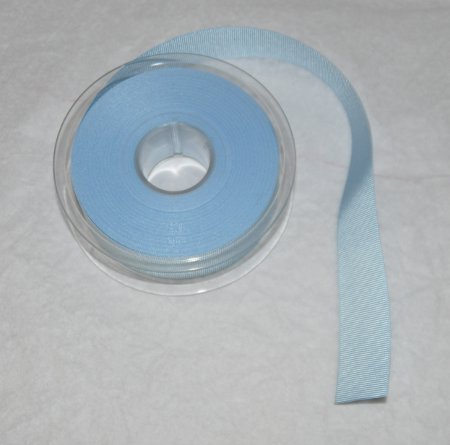 Craft Light Blue Ribbon - 25mm - Click Image to Close
